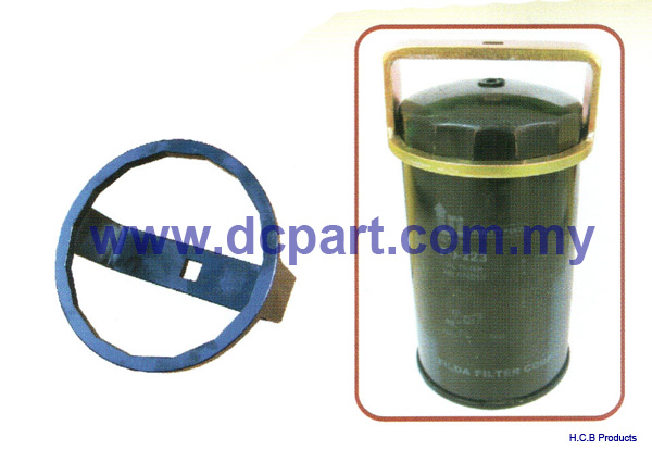 FUSO TRUCK 10.5 ~ 17 TONS OIL FILTER WRENCH 15 POINTS, 119mm