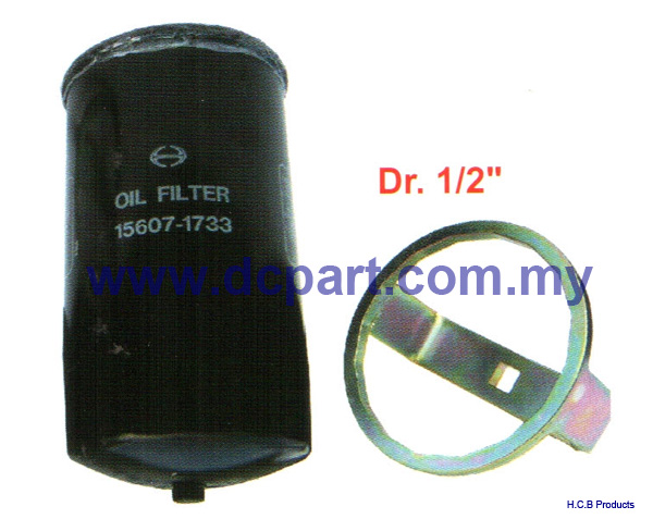  Japanese Truck Repair Tools HINO 15 TONS OIL FILTER WRENCH Dr. 1/2, 16 POINTS, 108 mm A2018-2