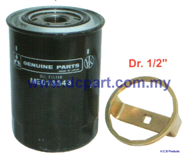 Japanese Truck Repair Tools<br>MITSUBISHI CANTER 3.5 TONS OIL FILTER WRENCH Dr. 1/2, 15 POINTS, 100mm